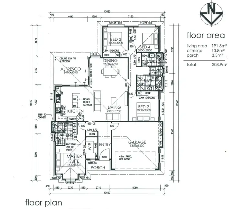 Floorplan of Homely house listing, 4 Felix Street, Cranley QLD 4350