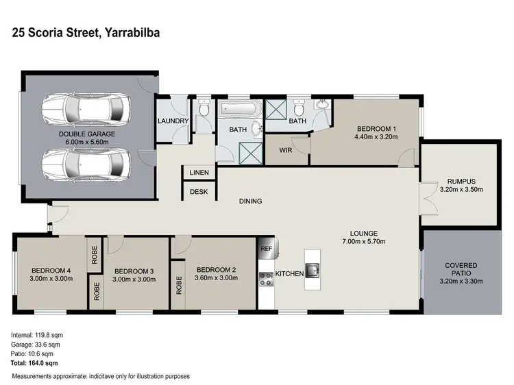 Floorplan of Homely house listing, 25 Scoria Street, Yarrabilba QLD 4207