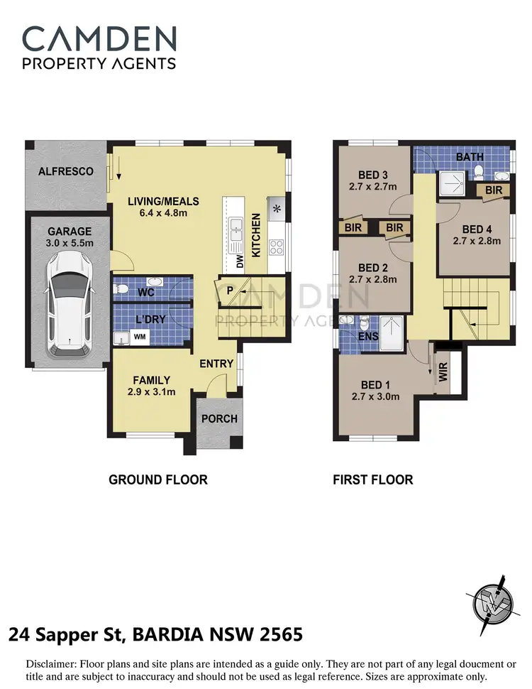 Floorplan of Homely house listing, 24 Sapper Street, Bardia NSW 2565
