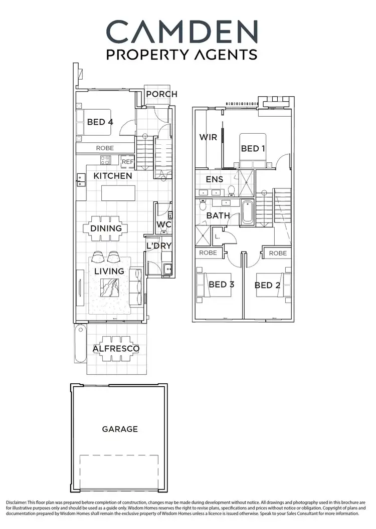 Floorplan of Homely house listing, Lot 609 Dransfield Drive, Oran Park NSW 2570