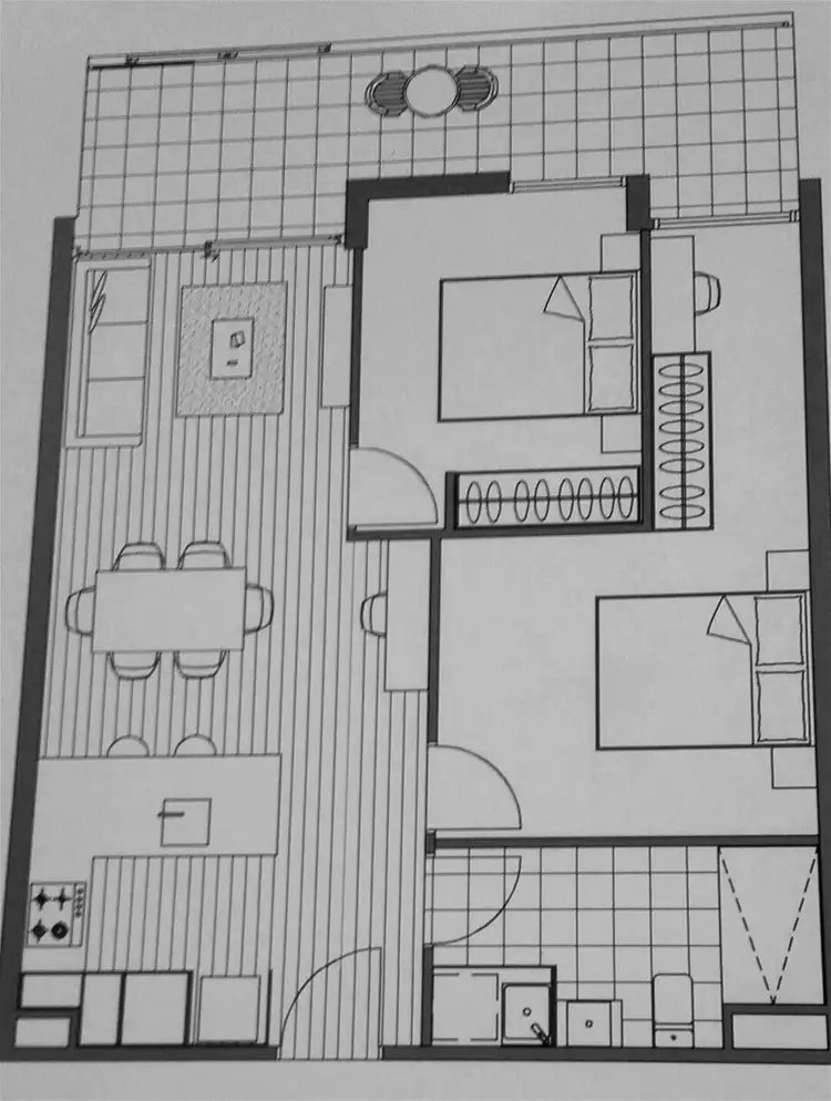 Floorplan of Homely unit listing, 310/9 Red Hill Terrace, Doncaster East VIC 3109