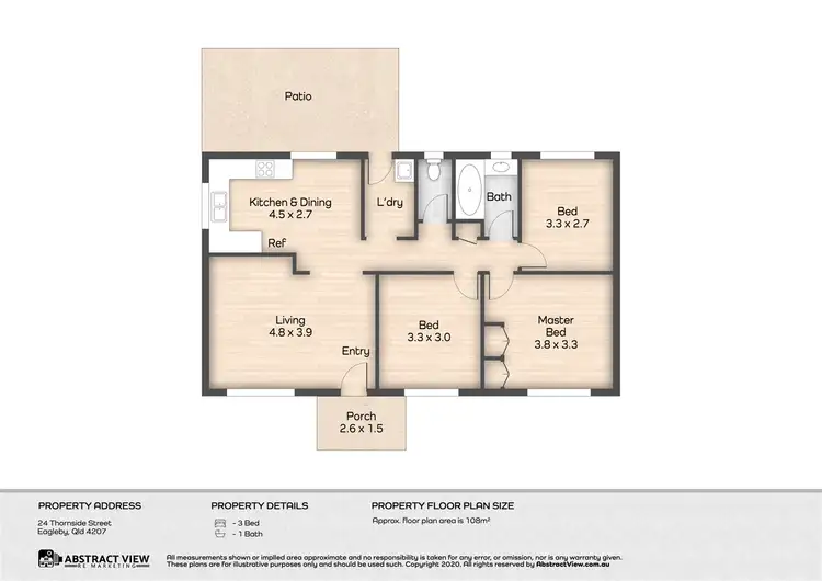 Floorplan of Homely house listing, 24 Thornside Street, Eagleby QLD 4207