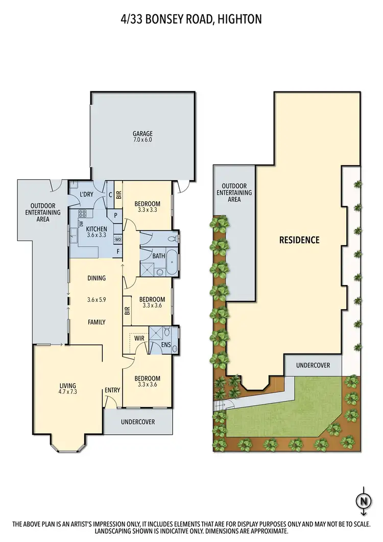 Floorplan of Homely house listing, 4/33 Bonsey Road, Highton VIC 3216