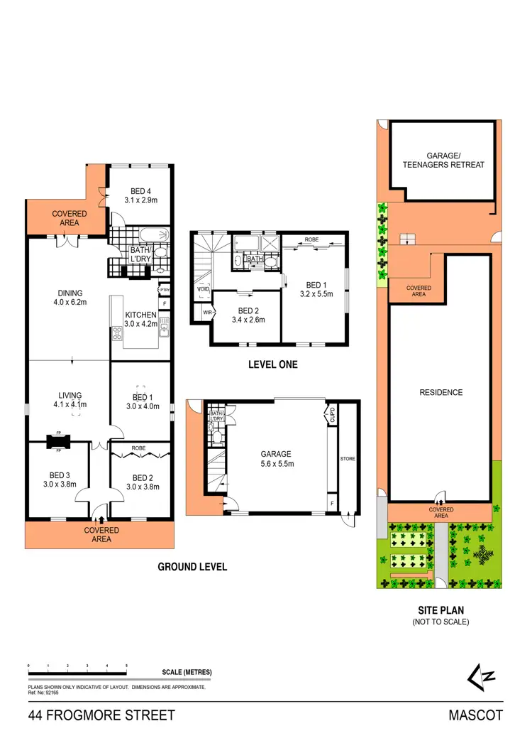 Floorplan of Homely house listing, 44 Frogmore Street, Mascot NSW 2020