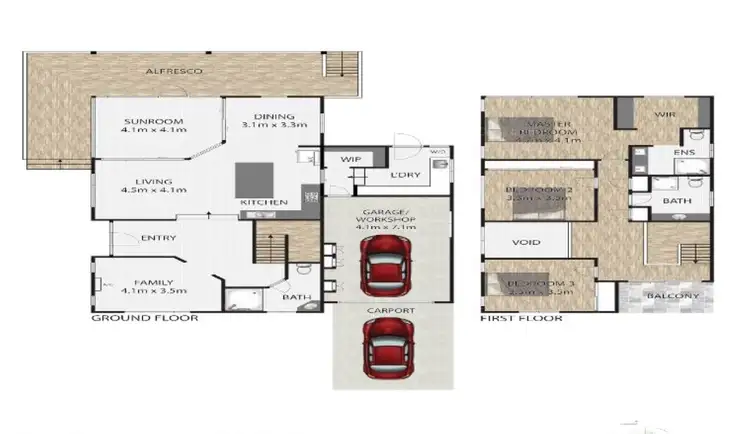 Floorplan of Homely house listing, 22 Erobin St, Coochiemudlo Island QLD 4184