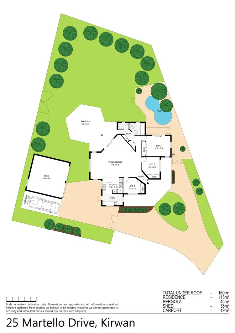 Floorplan of Homely house listing, 25 Martello Drive, Kirwan QLD 4817
