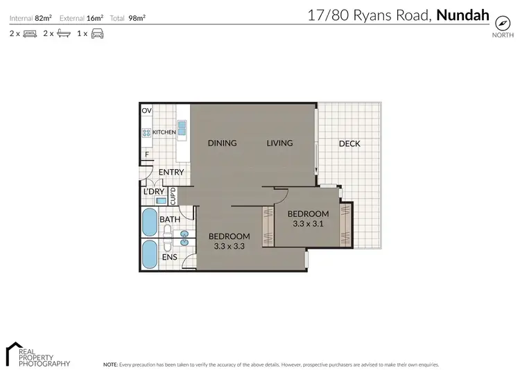 Floorplan of Homely unit listing, 17/80 Ryans Road, Nundah QLD 4012