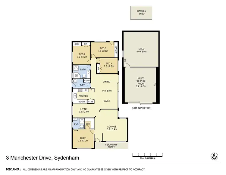 Floorplan of Homely house listing, 3 Manchester Drive, Sydenham VIC 3037