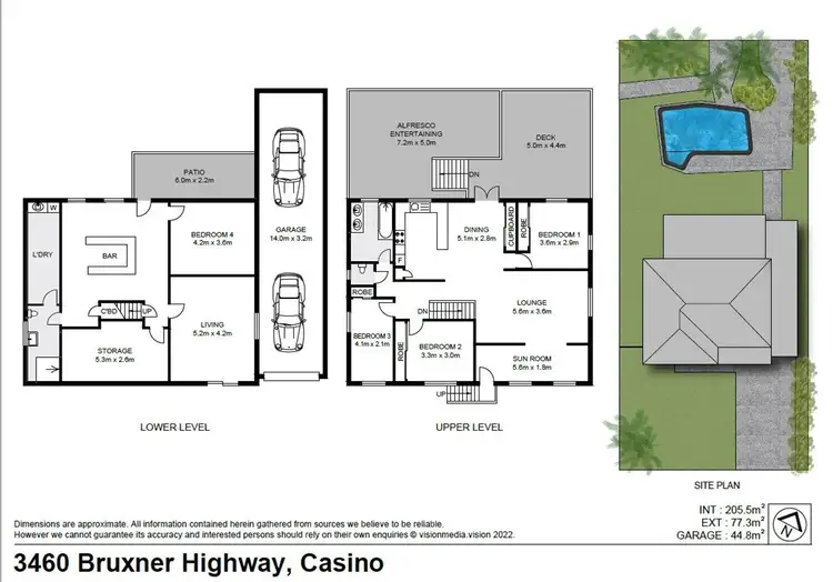 Floorplan of Homely house listing, 3460 Bruxner Highway, Casino NSW 2470