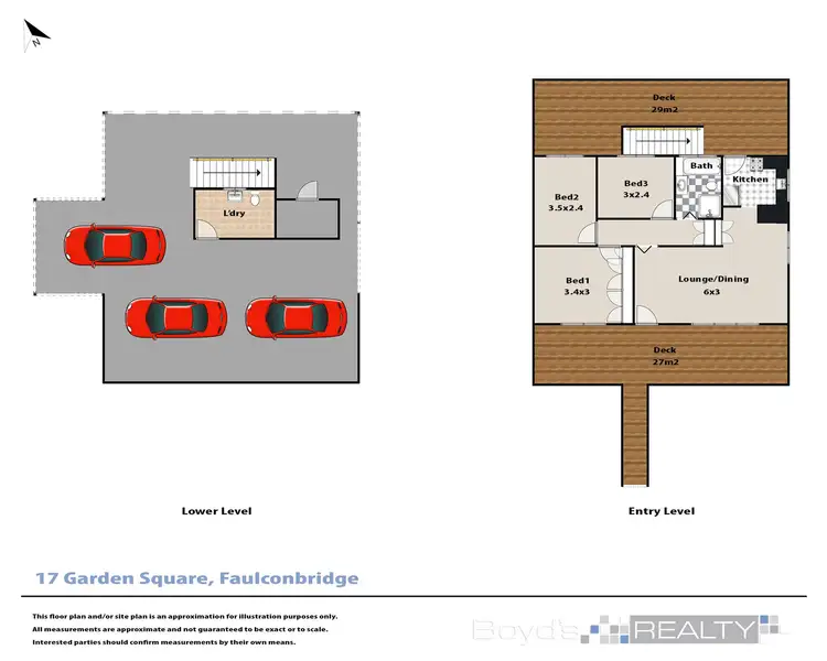 Floorplan of Homely house listing, 17 Garden Square, Faulconbridge NSW 2776