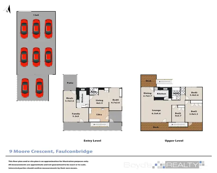 Floorplan of Homely house listing, 9 Moore Crescent, Faulconbridge NSW 2776