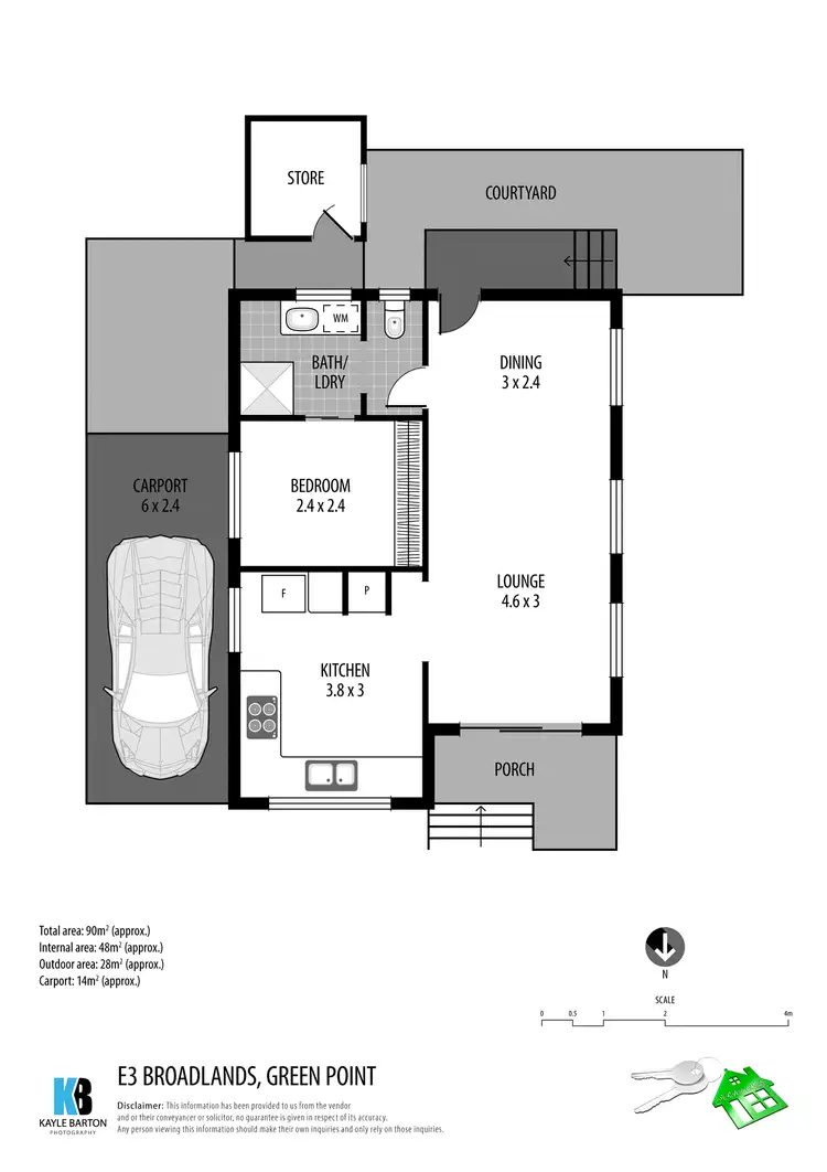 Floorplan of Homely house listing, E3/9 Milpera Road, Green Point NSW 2251
