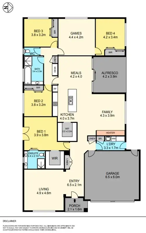 Floorplan of Homely house listing, 50 Mary Drive, Alfredton VIC 3350