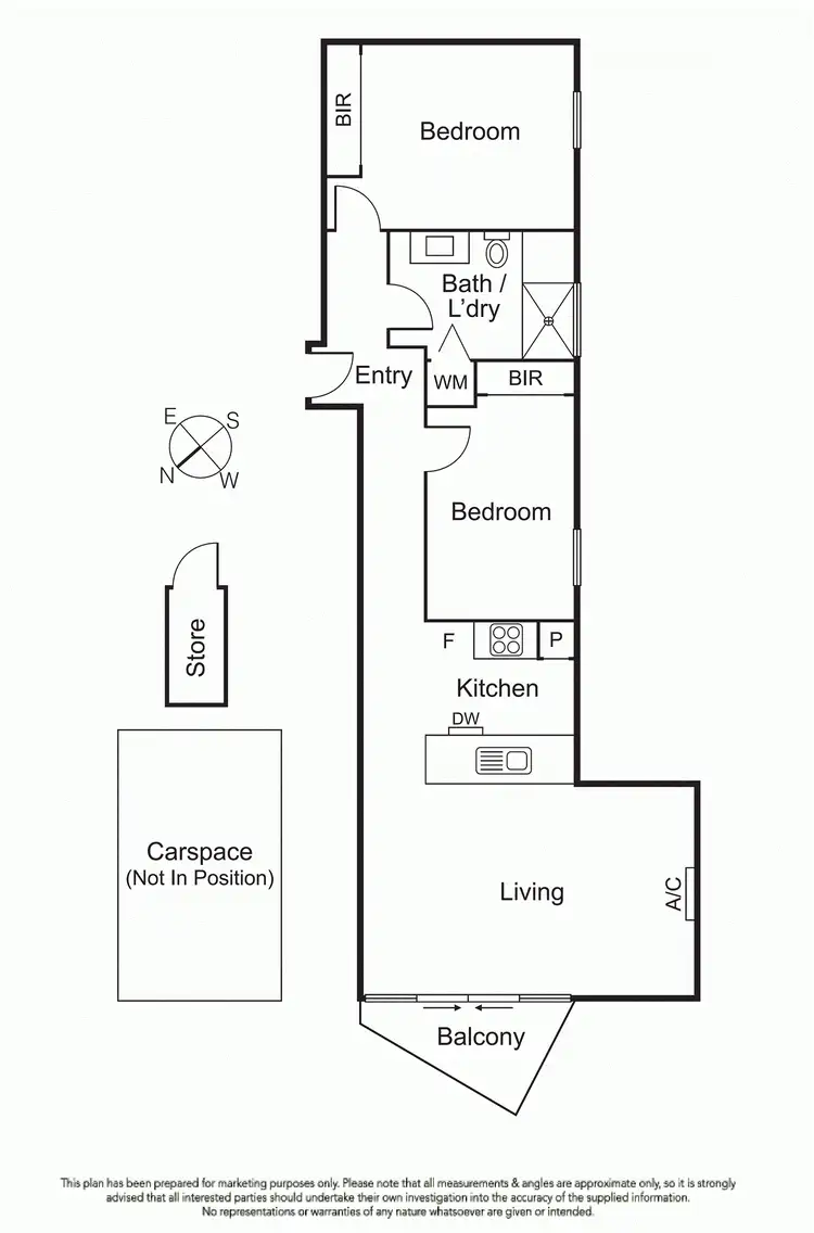 Floorplan of Homely unit listing, 1309/283 City Road, Southbank VIC 3006