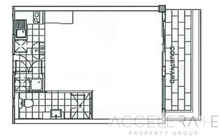 Floorplan of Homely unit listing, 11/41 Fortescue Street, Spring Hill QLD 4000