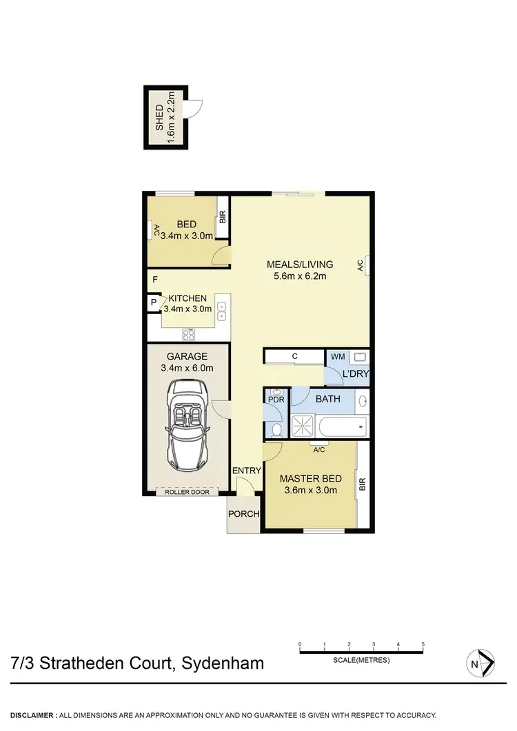 Floorplan of Homely unit listing, 7/3 Stratheden Court, Sydenham VIC 3037