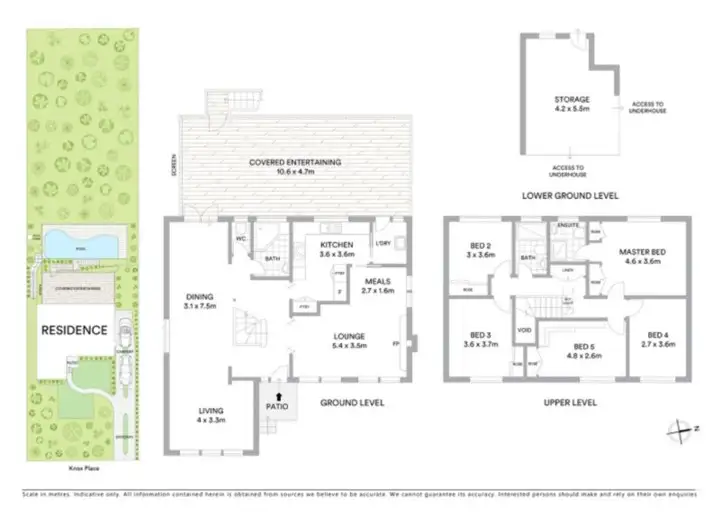 Floorplan of Homely house listing, 21 Knox Place, Normanhurst NSW 2076