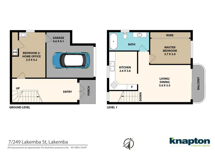 Floorplan of Homely townhouse listing, 7/249 Lakemba Street, Lakemba NSW 2195