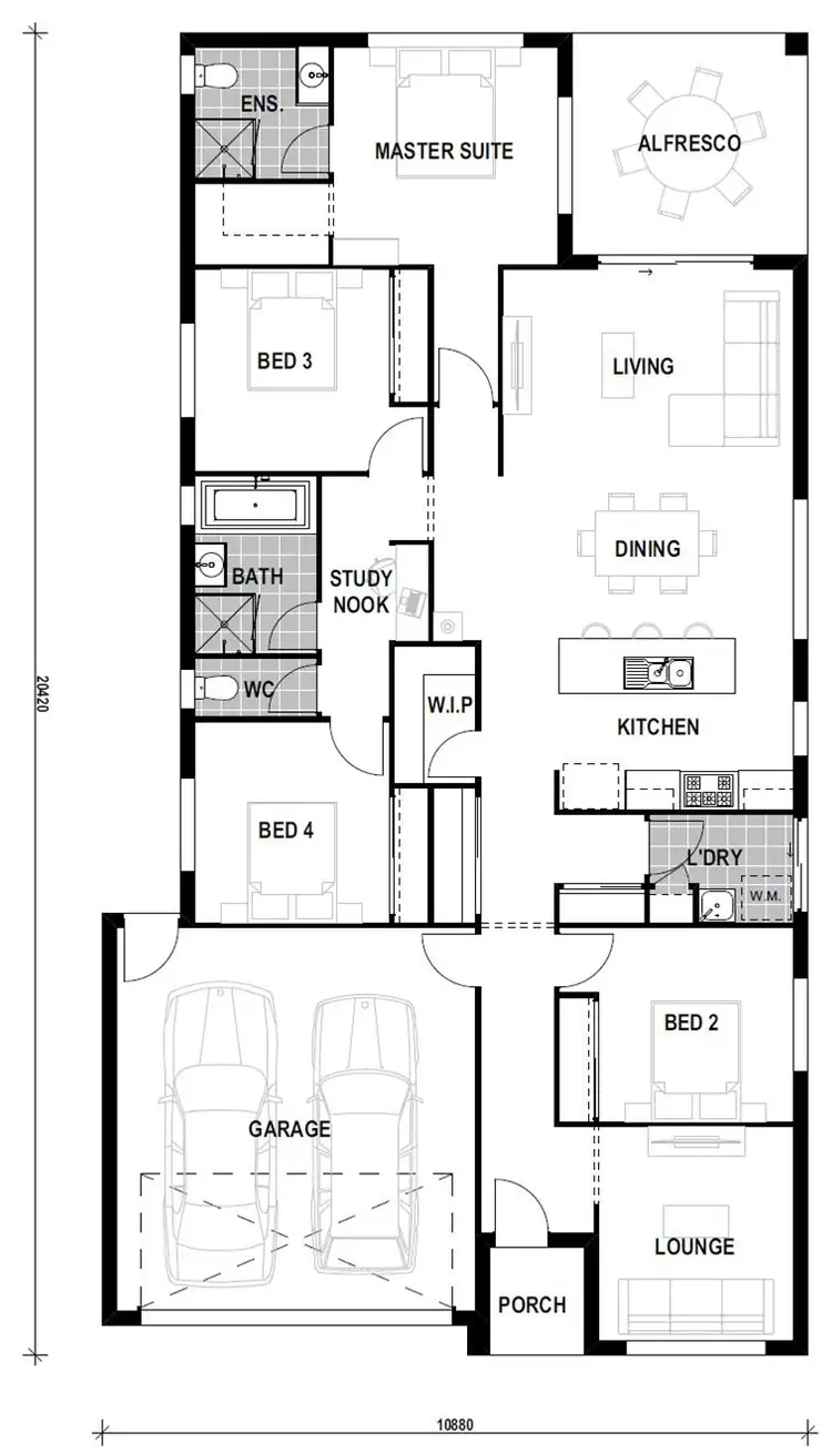Floorplan of Homely house listing, Address available on request