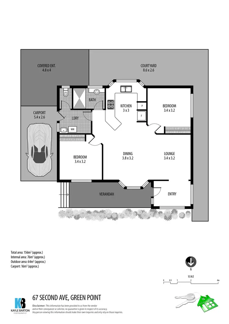 Floorplan of Homely house listing, 67/Second Avenue, Green Point NSW 2251