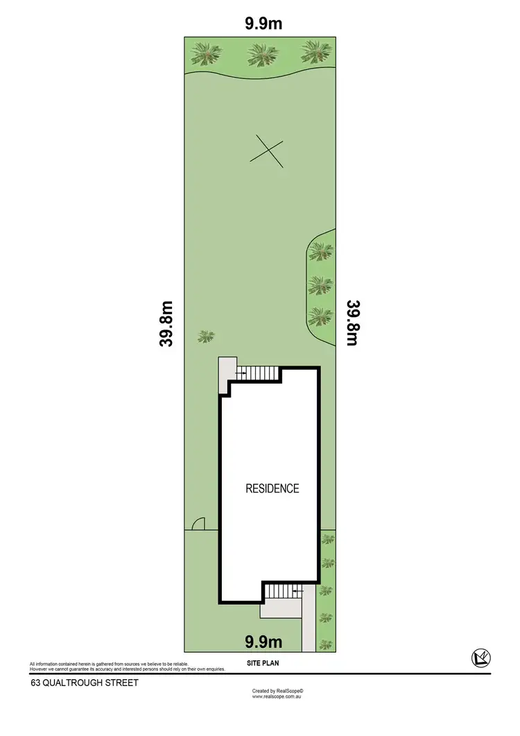 Floorplan of Homely house listing, 63 Qualtrough Street, Woolloongabba QLD 4102