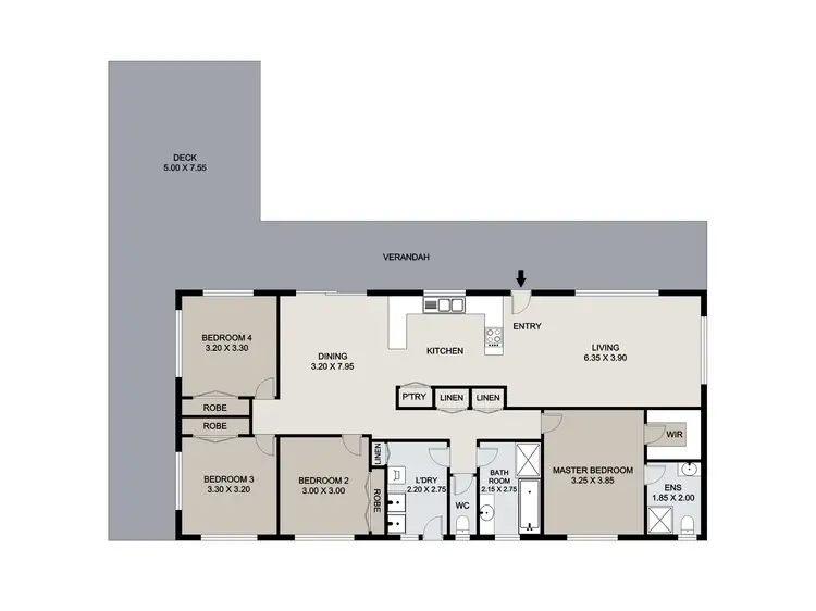 Floorplan of Homely house listing, 33 Panorama Circuit, Benaraby QLD 4680