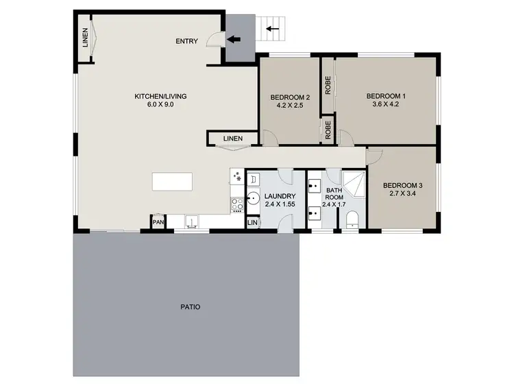 Floorplan of Homely house listing, 22 Walters Avenue, West Gladstone QLD 4680