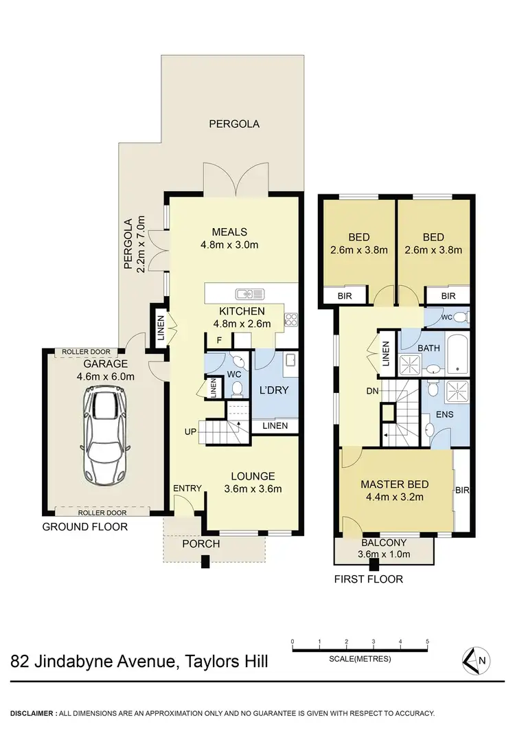 Floorplan of Homely house listing, 82 Jindabyne Ave, Taylors Hill VIC 3037