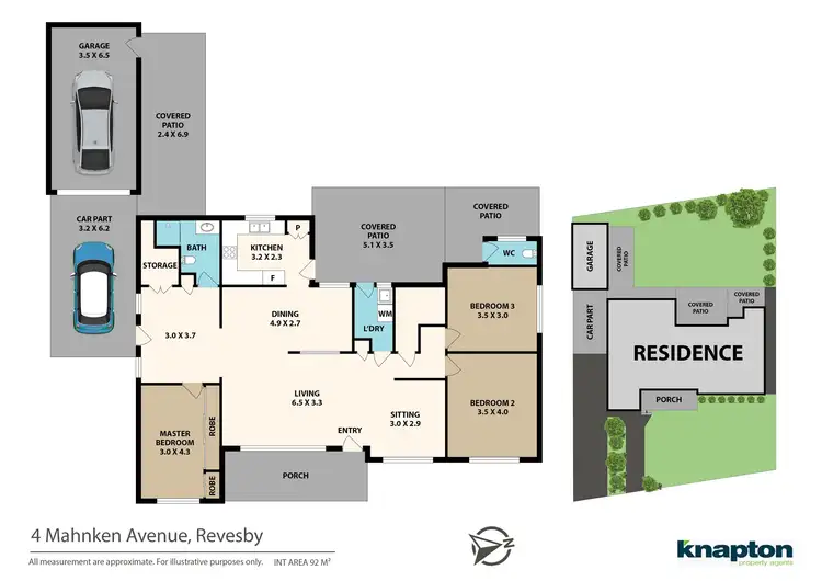 Floorplan of Homely house listing, 4 Mahnken Avenue, Revesby NSW 2212
