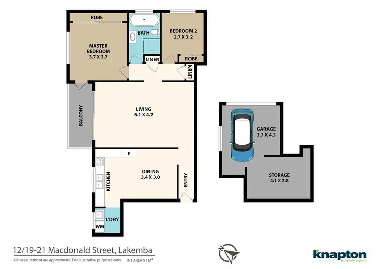 Floorplan of Homely unit listing, 12/19-21 Macdonald Street, Lakemba NSW 2195