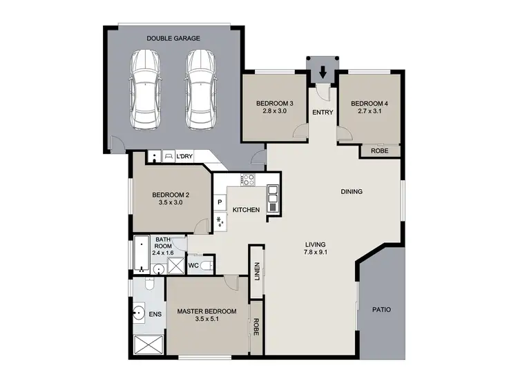 Floorplan of Homely house listing, 37 Flounder Crescent, Toolooa QLD 4680