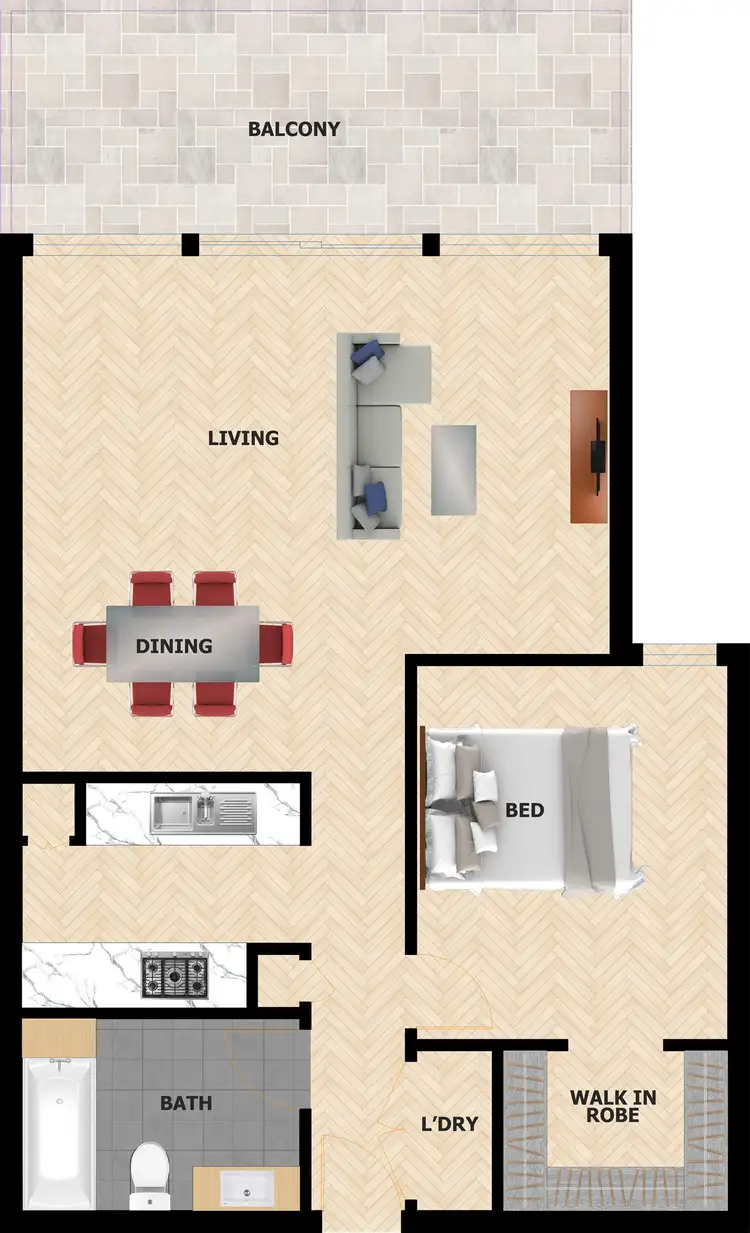 Floorplan of Homely apartment listing, 214/38 Gozzard street, Gungahlin ACT 2912