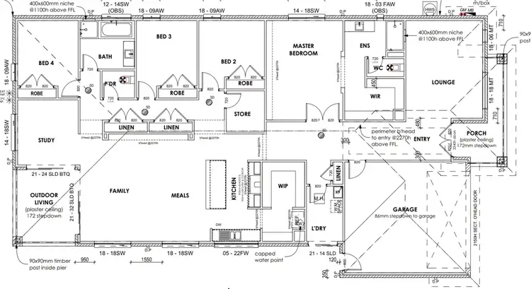 Floorplan of Homely house listing, 34 Cinnabar Way, Cobblebank VIC 3338