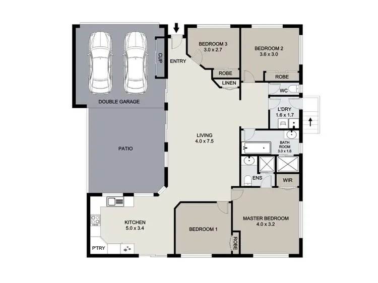 Floorplan of Homely house listing, 5 Stitt Close, Glen Eden QLD 4680
