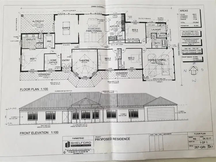 Floorplan of Homely house listing, 5 Grieve Way, Bedfordale WA 6112
