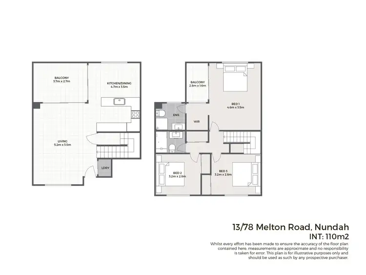 Floorplan of Homely unit listing, 13/78 Melton Road, Nundah QLD 4012