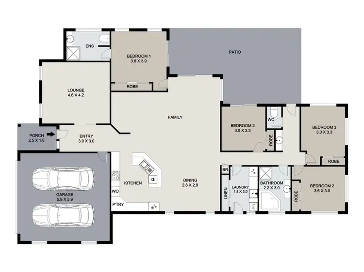 Floorplan of Homely house listing, 68 Boles Street, West Gladstone QLD 4680