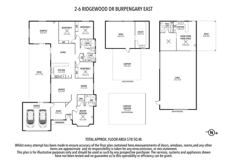 Floorplan of Homely house listing, 2-6 Ridgewood Drive, Burpengary East QLD 4505
