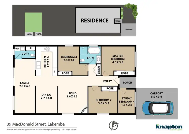 Floorplan of Homely house listing, 89 Macdonald Street, Lakemba NSW 2195