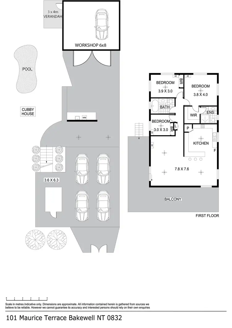 Floorplan of Homely house listing, 101 Maurice Tce, Bakewell NT 832