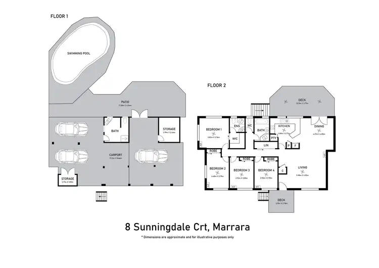 Floorplan of Homely house listing, 8 Sunningdale Ct, Marrara NT 812