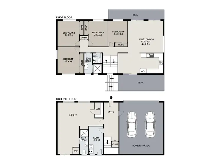 Floorplan of Homely house listing, 33 Edward Street, Boyne Island QLD 4680