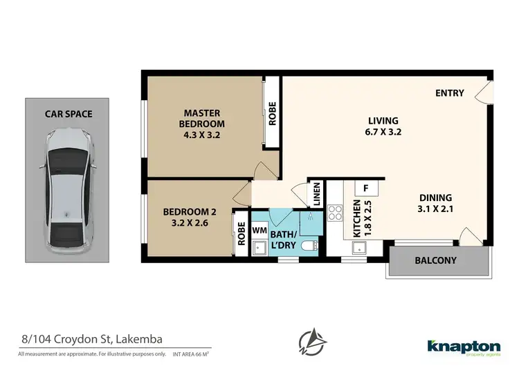 Floorplan of Homely unit listing, 8/104 Croydon Street, Lakemba NSW 2195