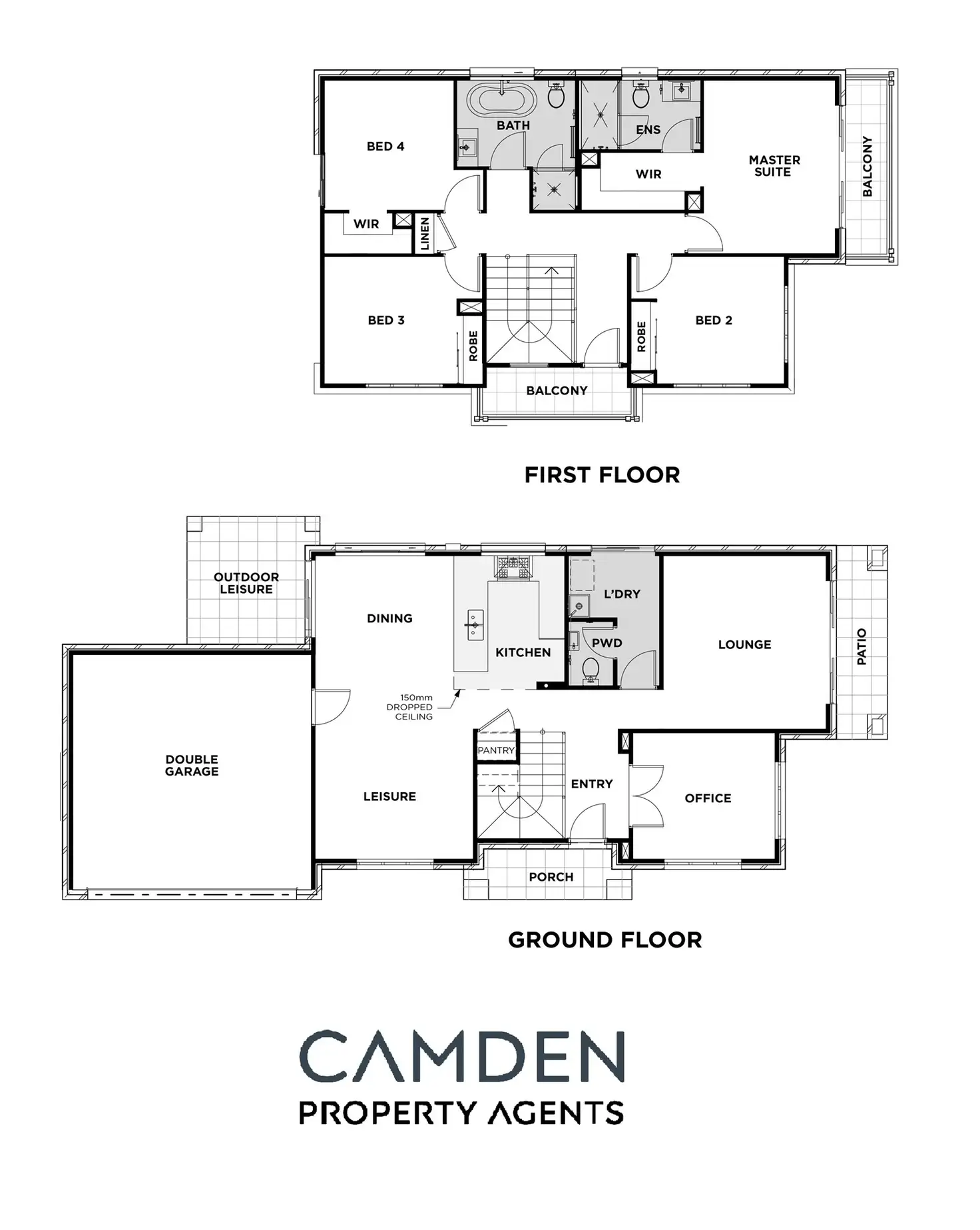 Floorplan of Homely house listing, Lot 8153 Passmore Ave, Catherine Field NSW 2557