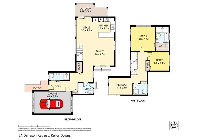 Floorplan of Homely land listing, 5a Daneson Retreat, Keilor Downs VIC 3038