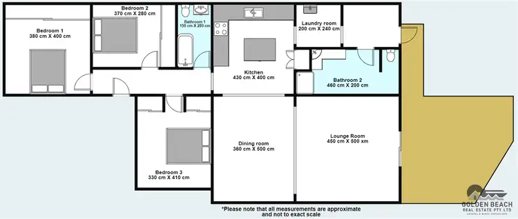 Floorplan of Homely house listing, 72 Rainbow Road, Golden Beach VIC 3851