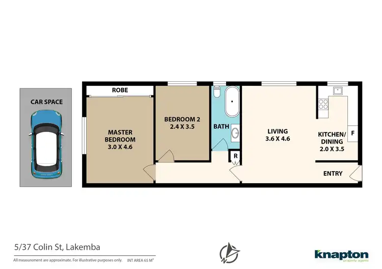 Floorplan of Homely unit listing, 3/37 Colin Street, Lakemba NSW 2195