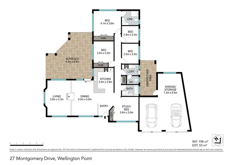 Floorplan of Homely house listing, 27 Montgomery Drive, Wellington Point QLD 4160