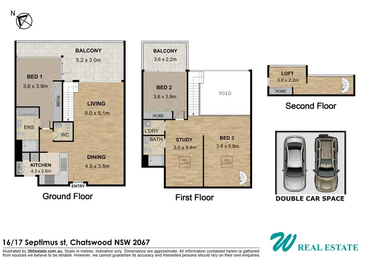 Floorplan of Homely apartment listing, 17 Septimus St, Chatswood NSW 2067