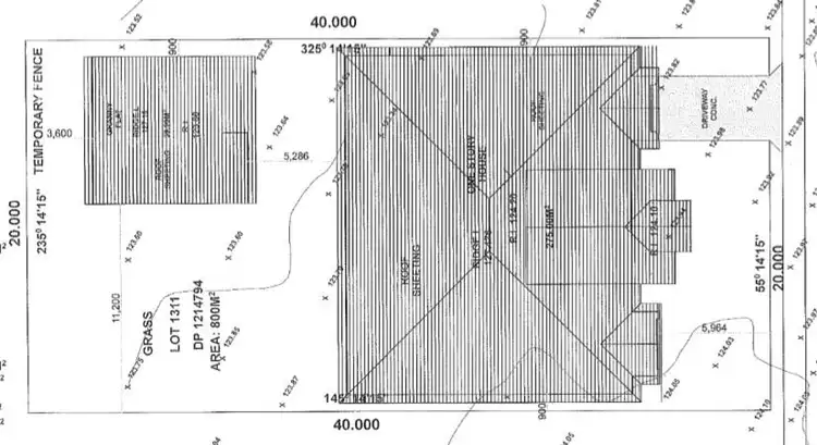 Floorplan of Homely land listing, 103 Gledswood Hills Drive, Gledswood Hills NSW 2557